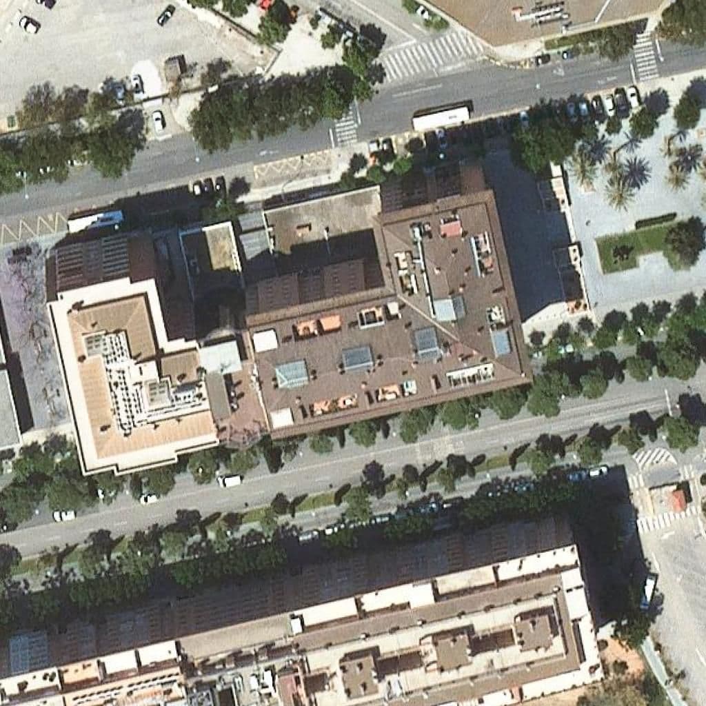 Aerial view of the grounds of Ceop