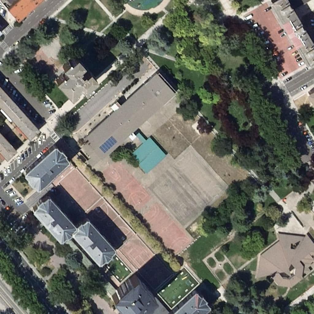 Aerial view of the grounds of Ciudad De Buenos Aires