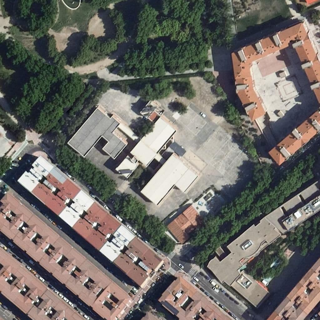Aerial view of the grounds of Entre Ríos