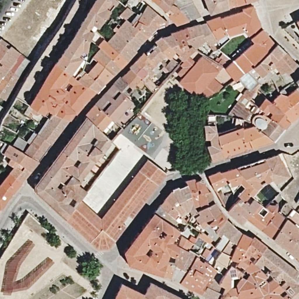 Aerial view of the grounds of Gonzalo De Berceo