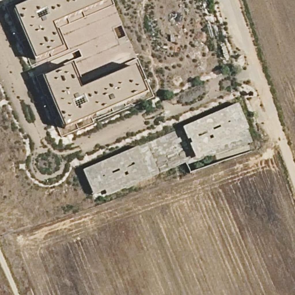 Aerial view of the grounds of Isabel Reina De Castilla