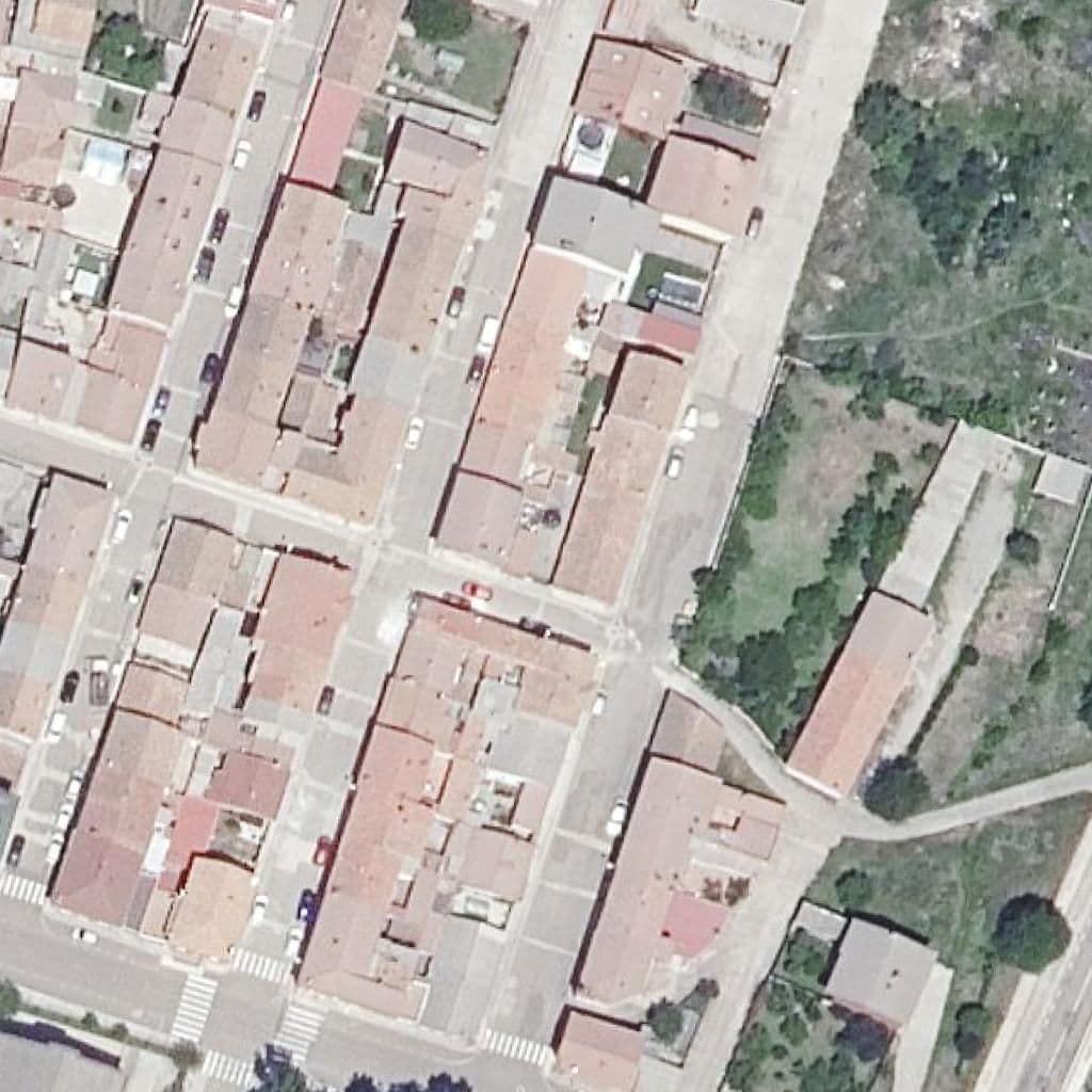 Aerial view of the grounds of Las Rozas