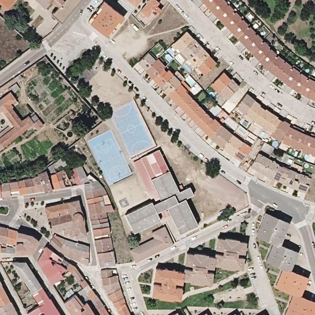Aerial view of the grounds of Miróbriga