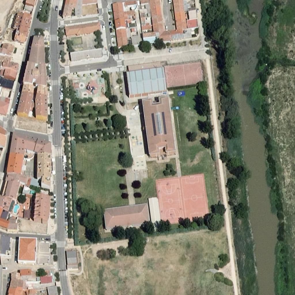Aerial view of the grounds of Valles Del Cerrato