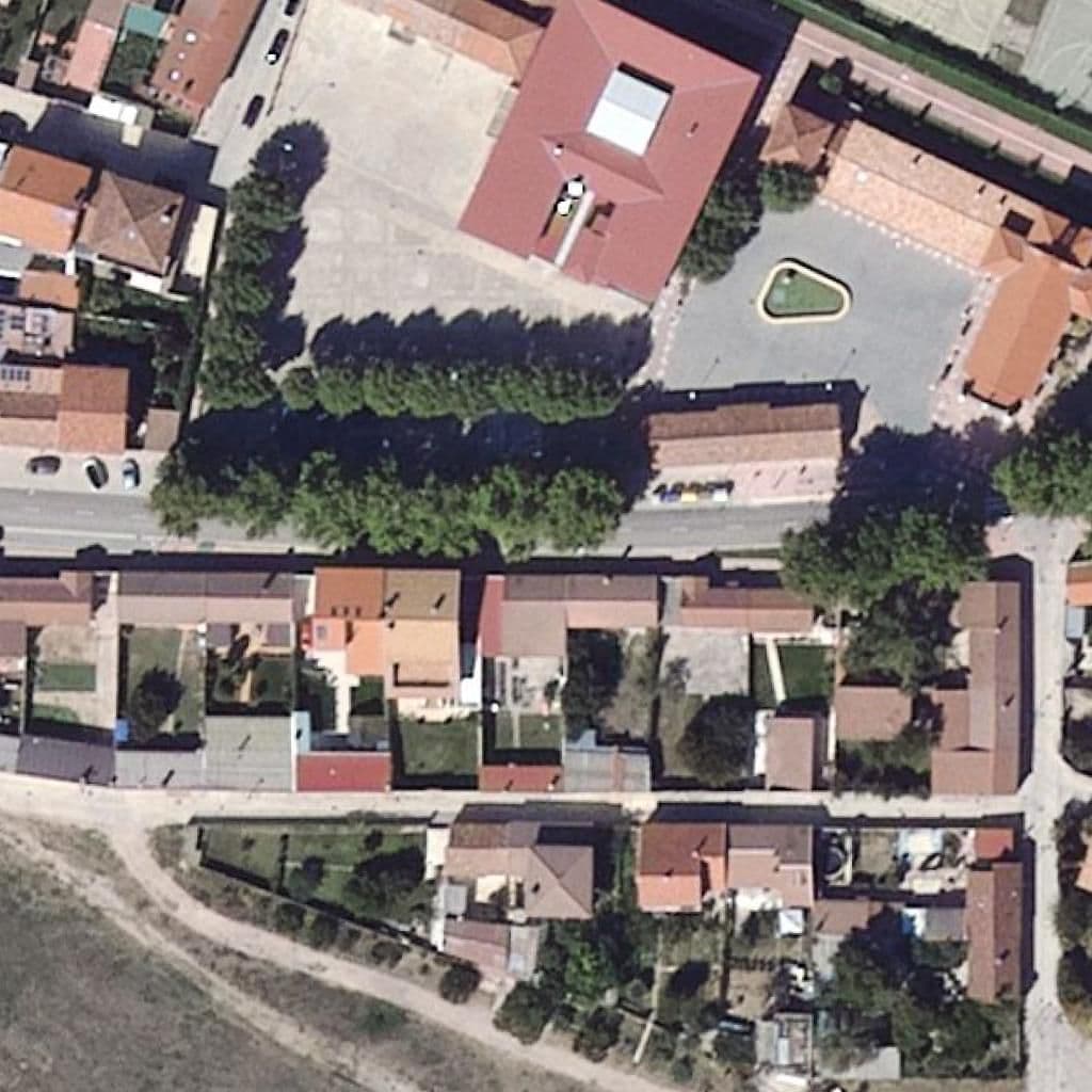 Aerial view of the grounds of Aurelio Gómez Escolar