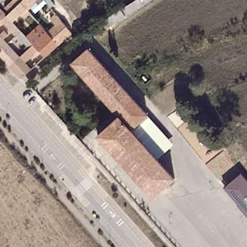 Aerial view of the grounds of Calasancio