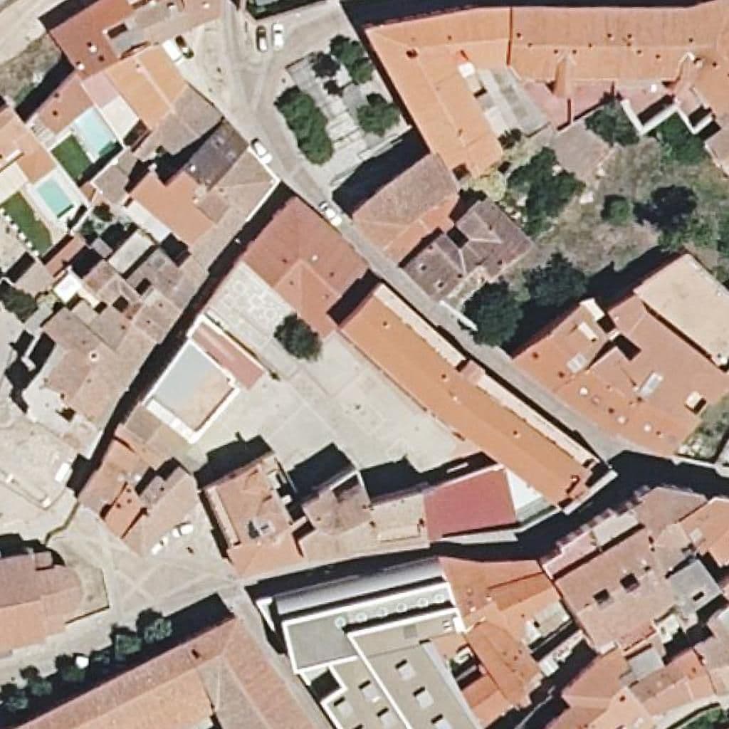 Aerial view of the grounds of Divina Providencia