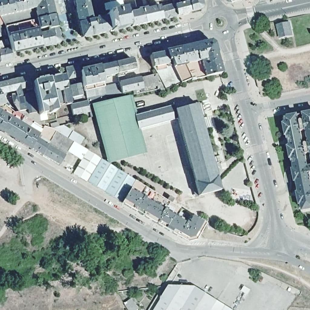 Вид сверху на территорию школы «La Asunción»
