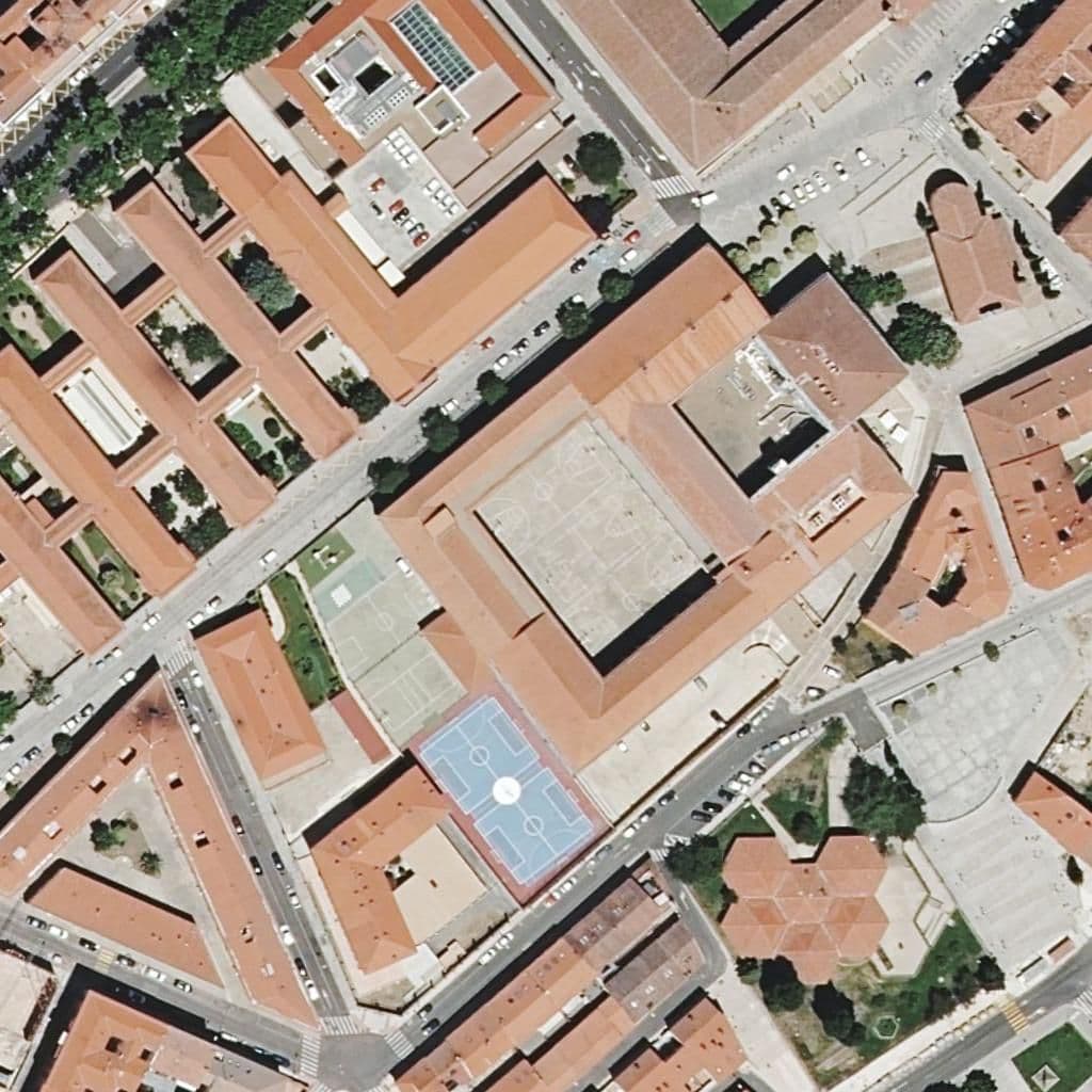 Aerial view of the grounds of Maestro Ávila