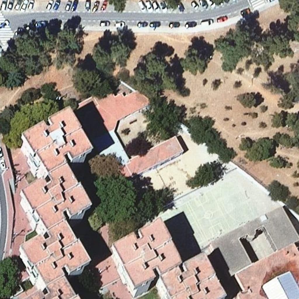 Aerial view of the grounds of Cfa Canyelles