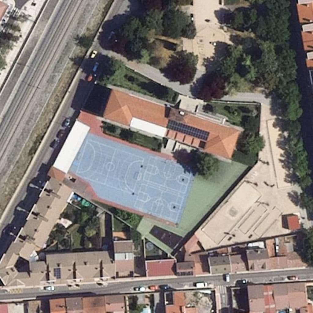 Aerial view of the grounds of Reinado Del Corazón De Jesús Y Nuestra Señora Del Pilar