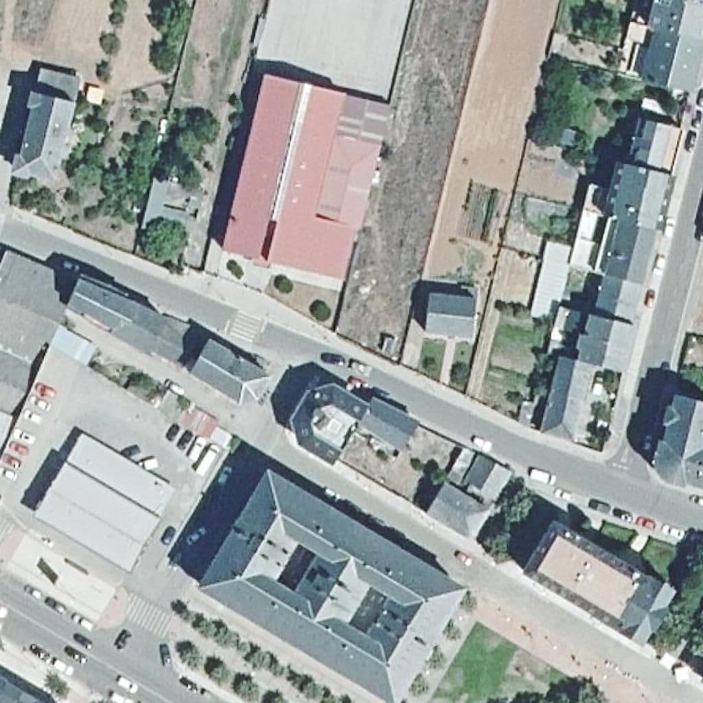 Вид згори на територію школи «San José Obrero»