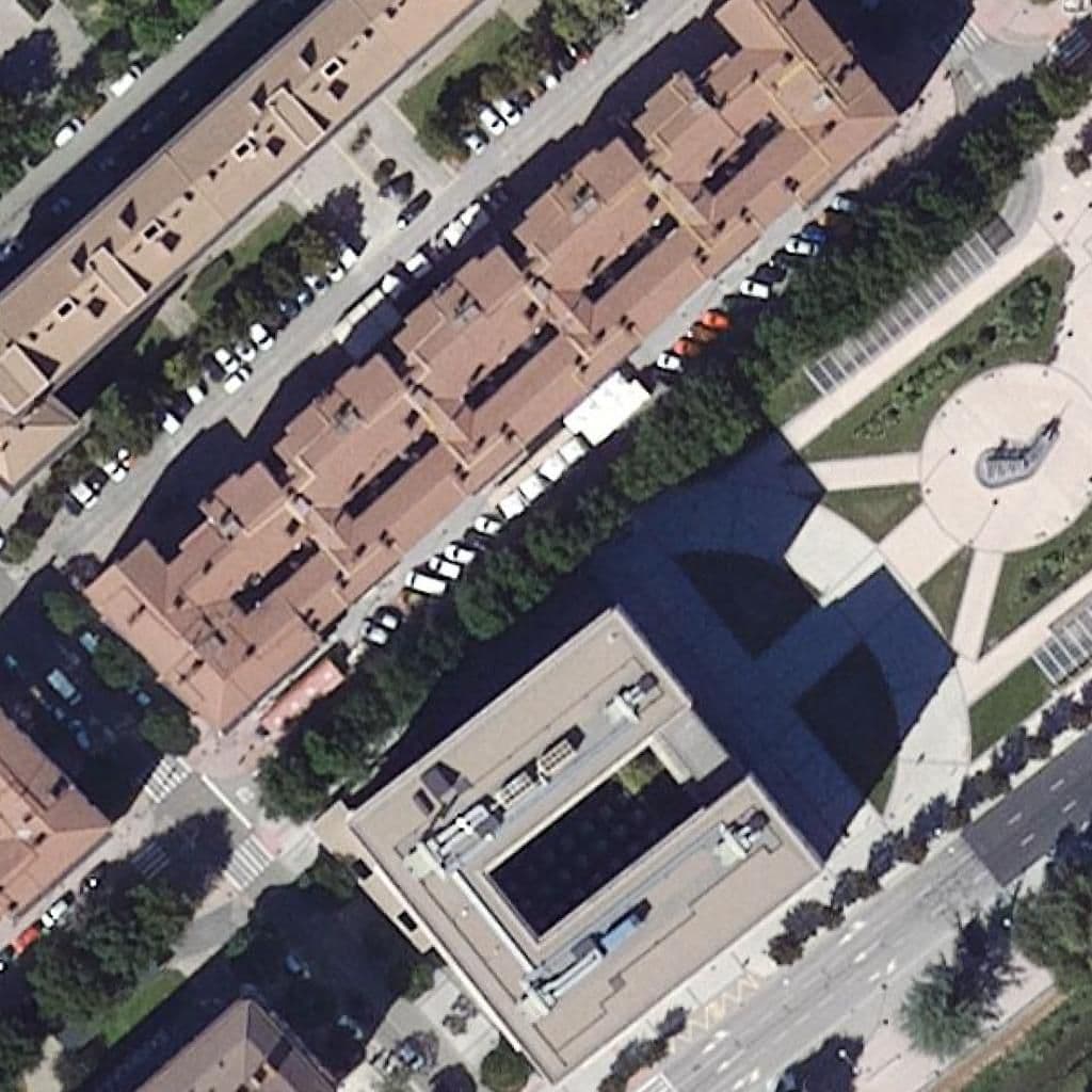 Aerial view of the grounds of Hélade