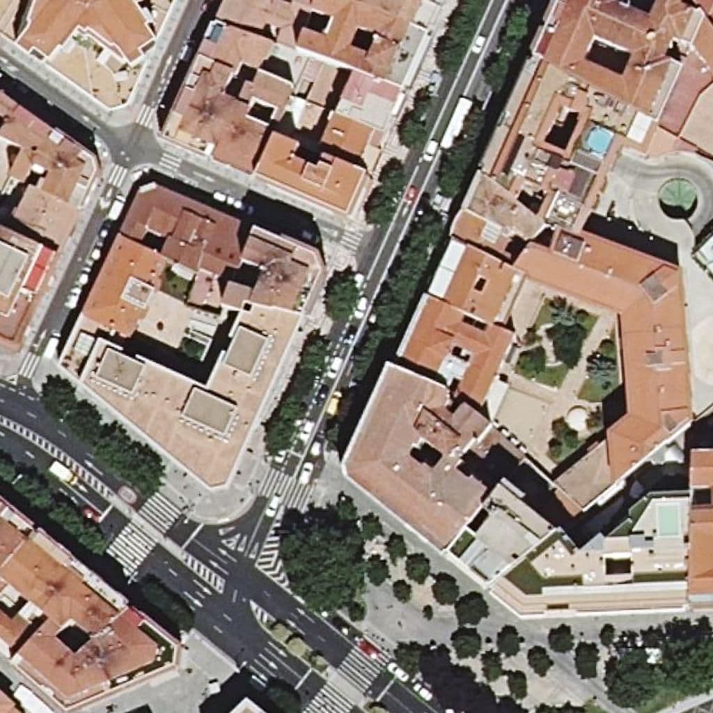 Aerial view of the grounds of Sirinx