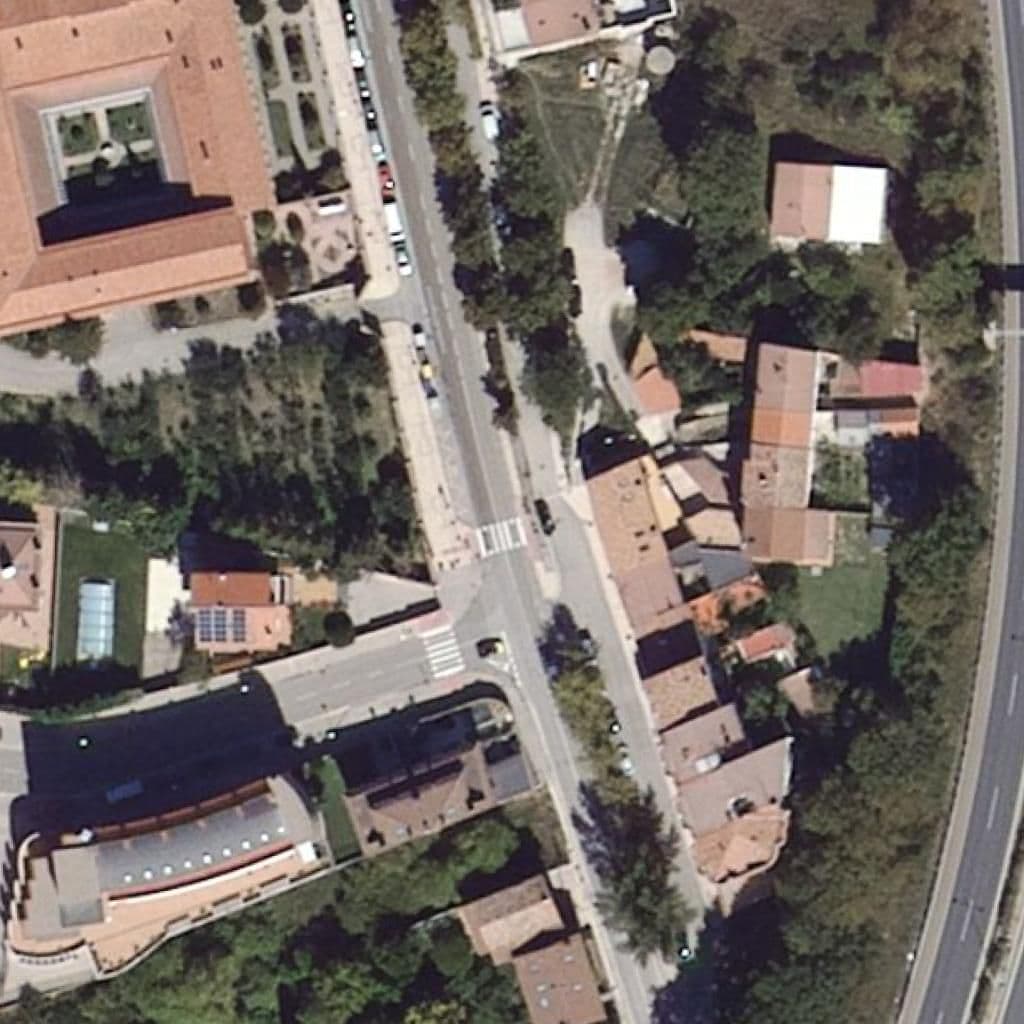 Aerial view of the grounds of Estela