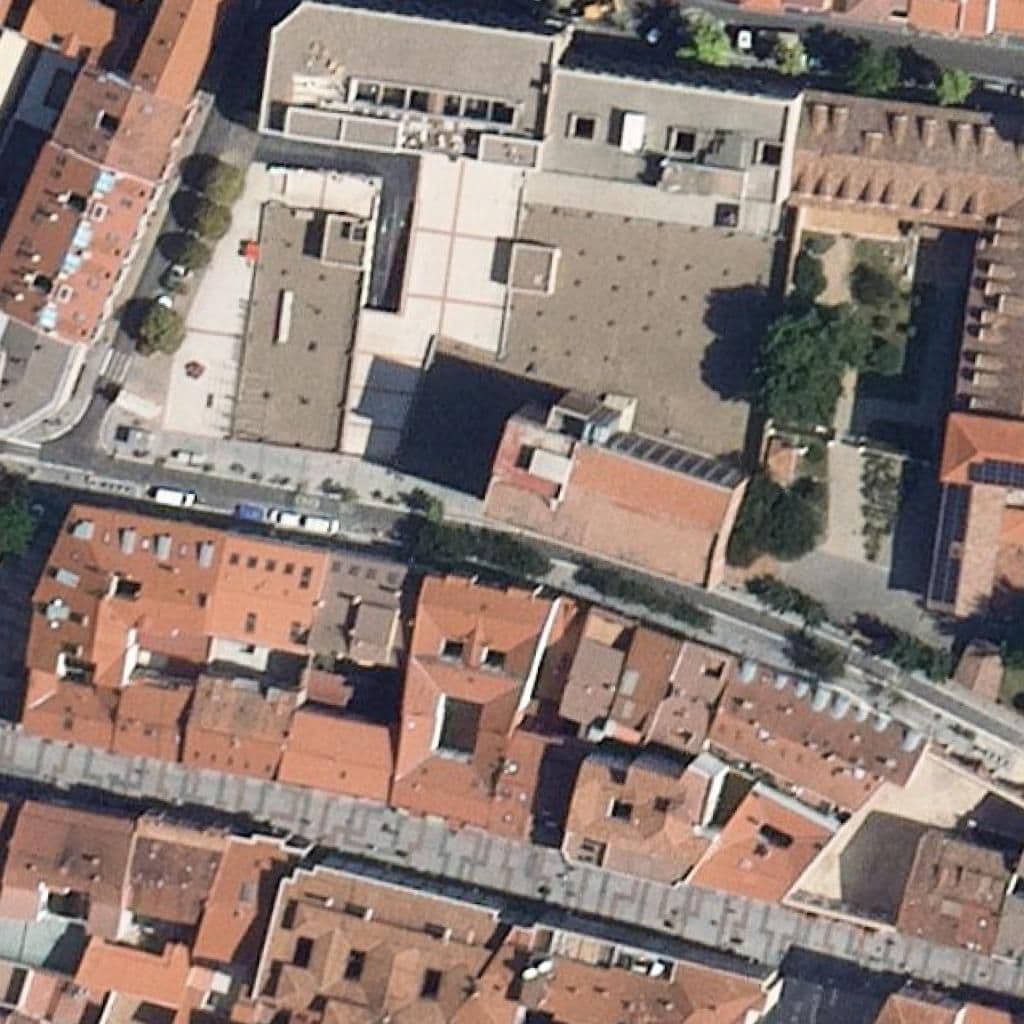 Aerial view of the grounds of Obra Social Del Santuario Nacional De La Gran Promesa
