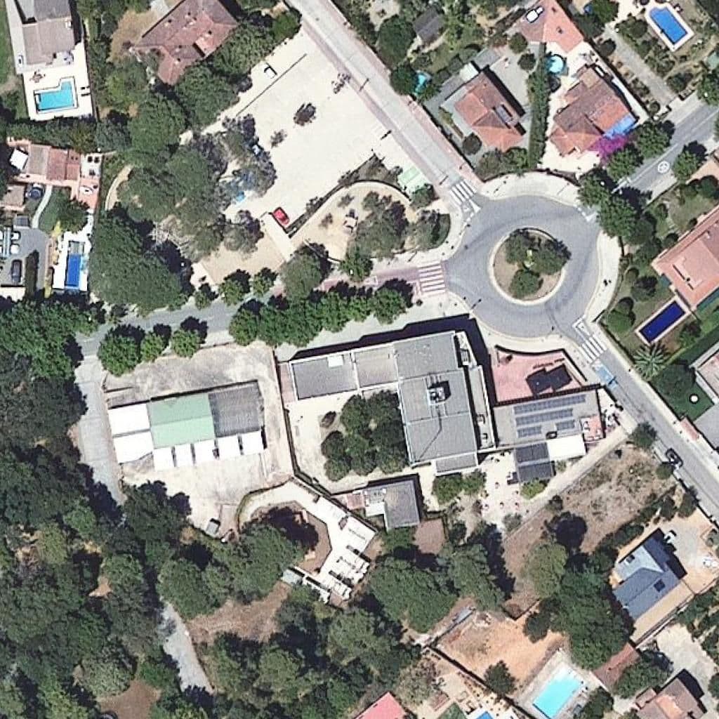 Aerial view of the grounds of Esc. De Música De Valldoreix