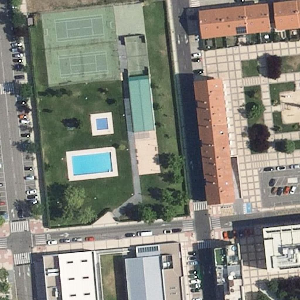 Aerial view of the grounds of Colorín Colorao