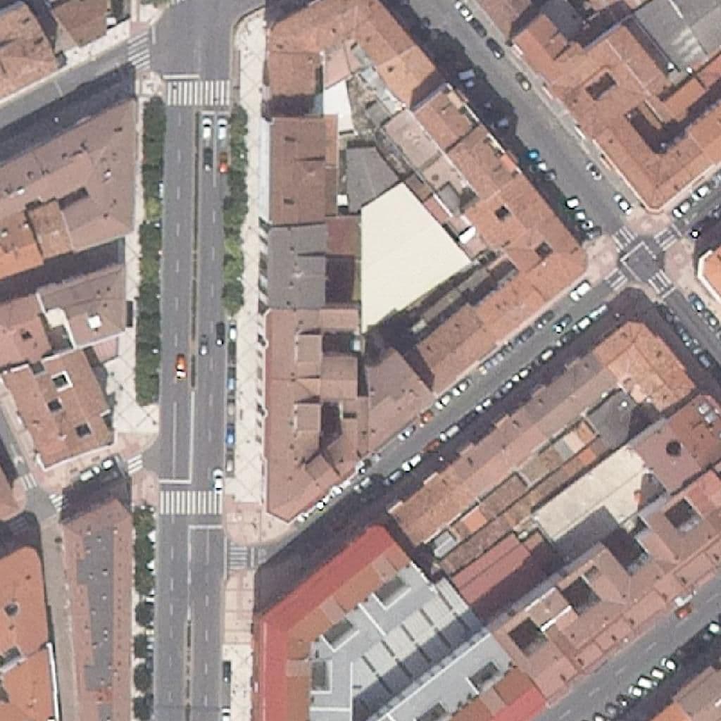 Aerial view of the grounds of Colorines