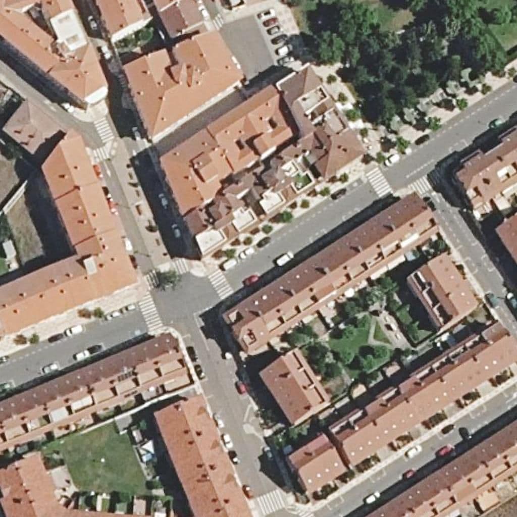 Aerial view of the grounds of Colorines 1, 2, 3