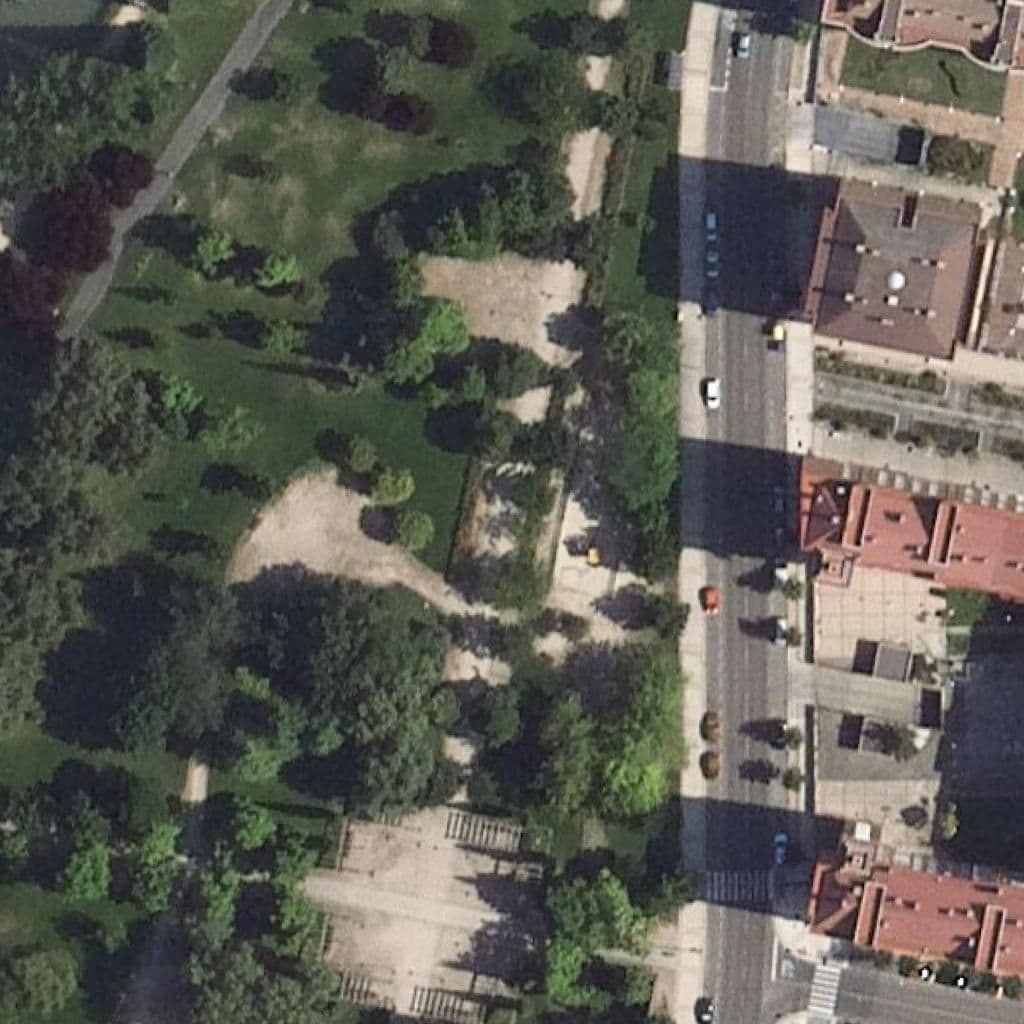 Aerial view of the grounds of Cubillas Jardín De Recreo