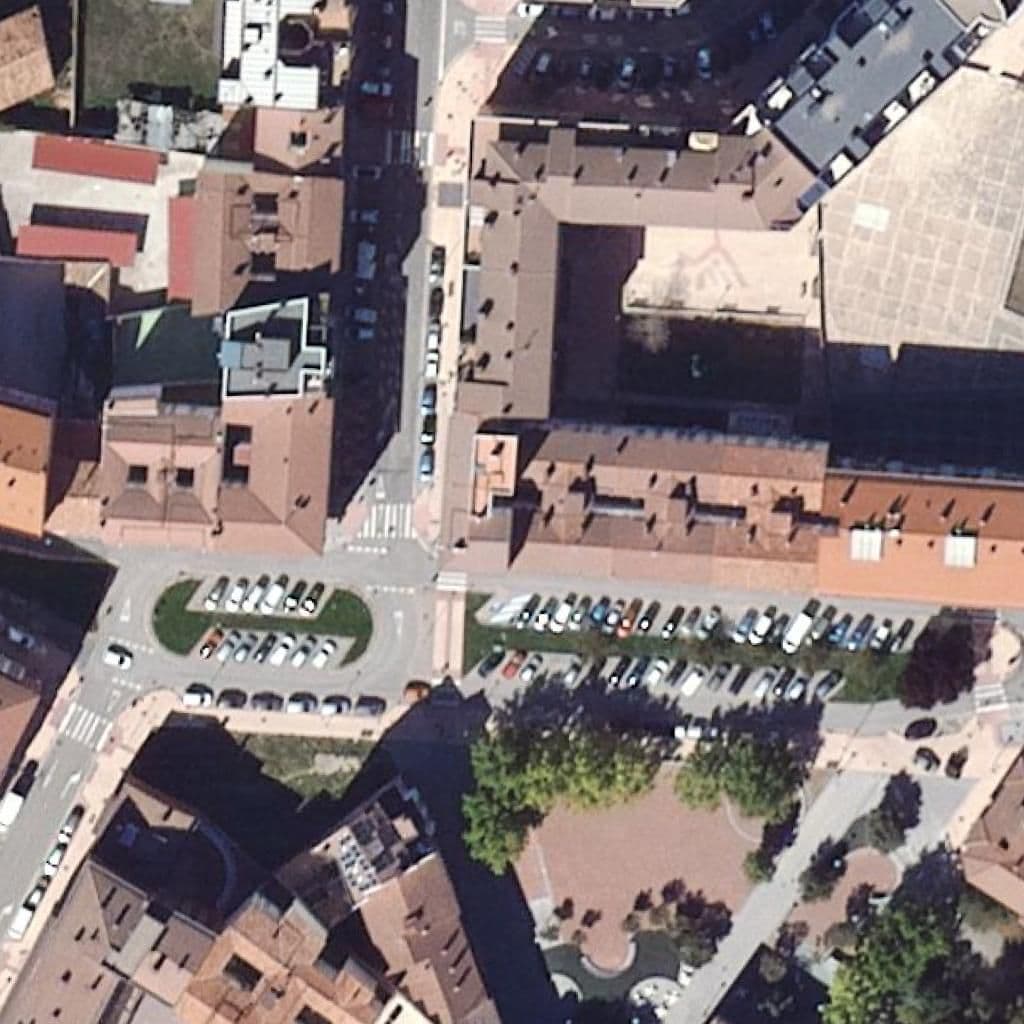 Aerial view of the grounds of Don Gato Y Sus Amigos
