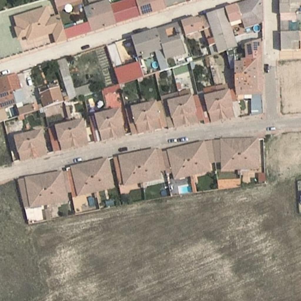 Aerial view of the grounds of El Despertador Infantil 2010