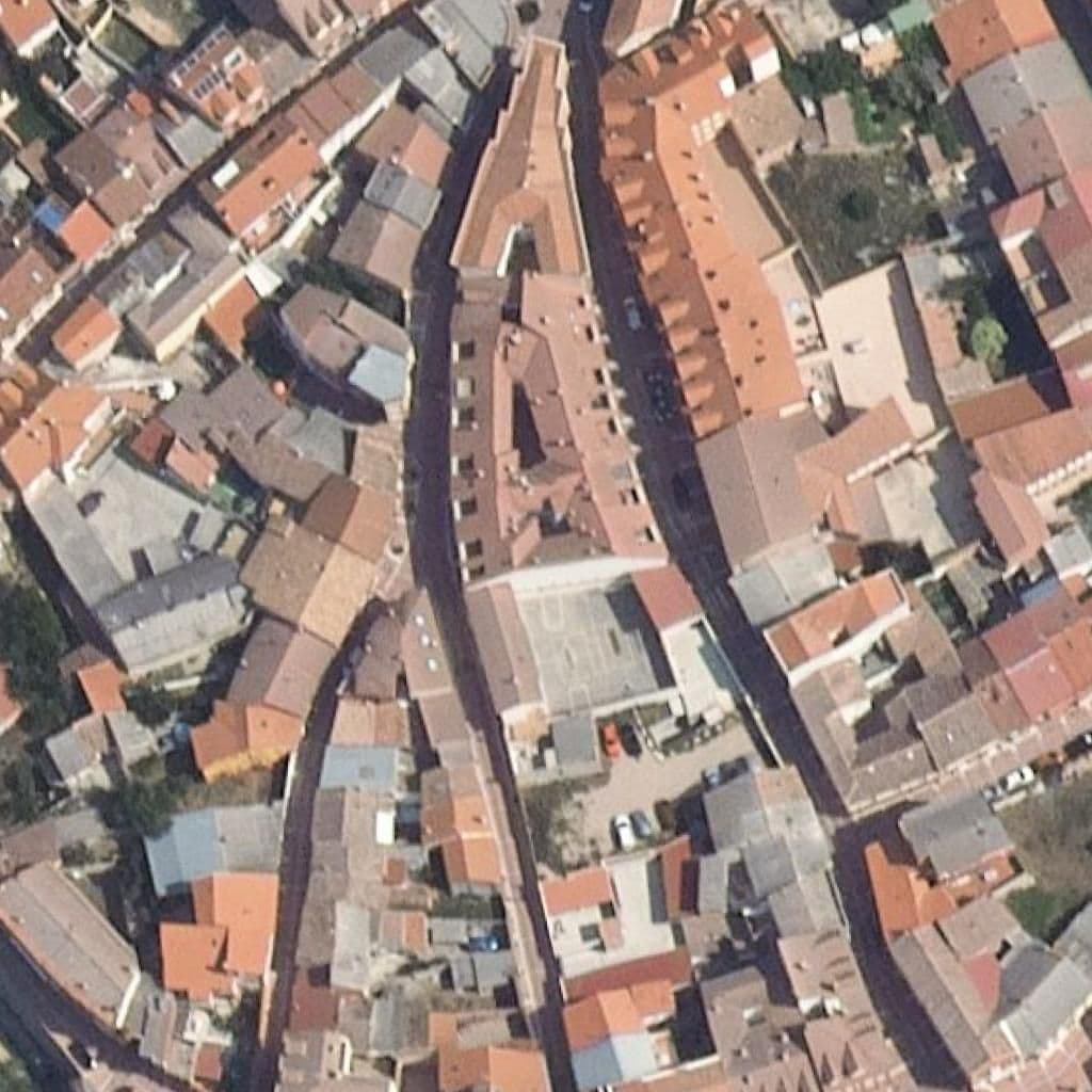 Aerial view of the grounds of La Milagrosa Peques