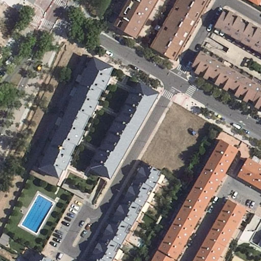 Aerial view of the grounds of Okapi