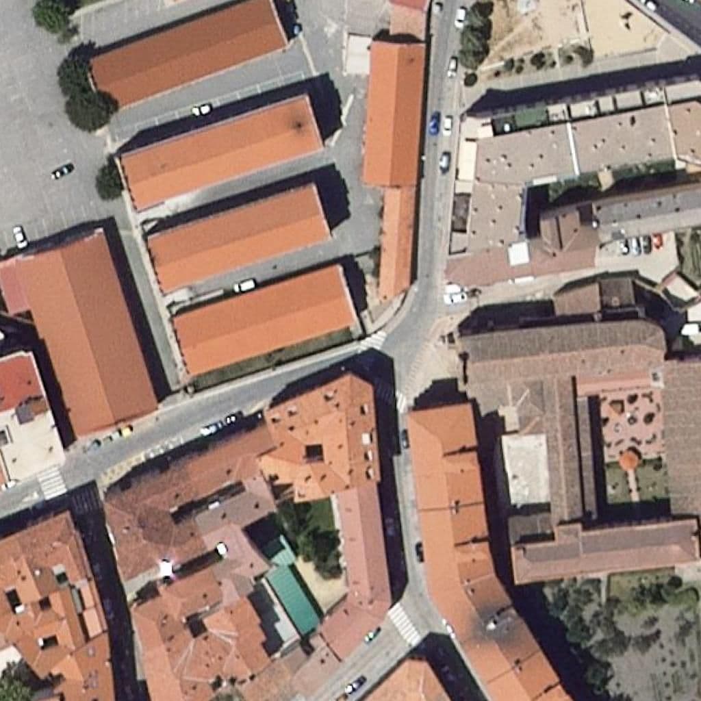Aerial view of the grounds of Pequenautas
