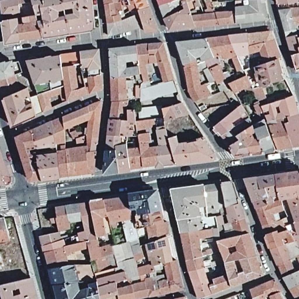 Aerial view of the grounds of Pequeñecos