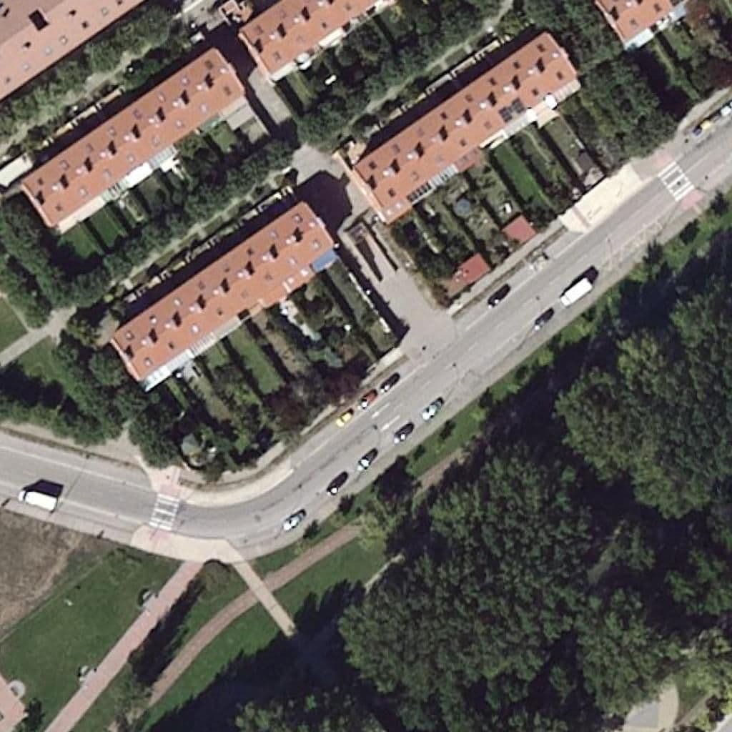 Aerial view of the grounds of Rayitas Y Estrellitas