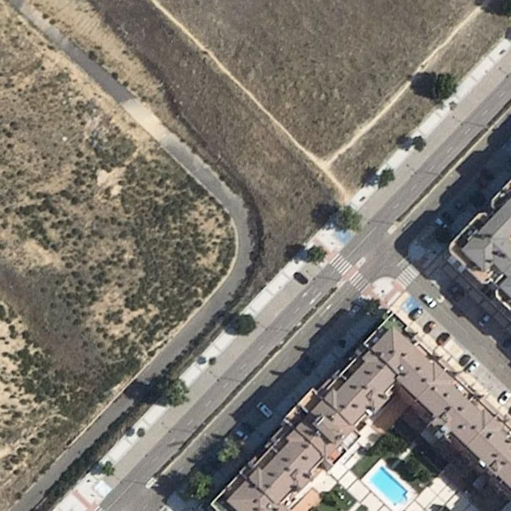 Aerial view of the grounds of Trompita