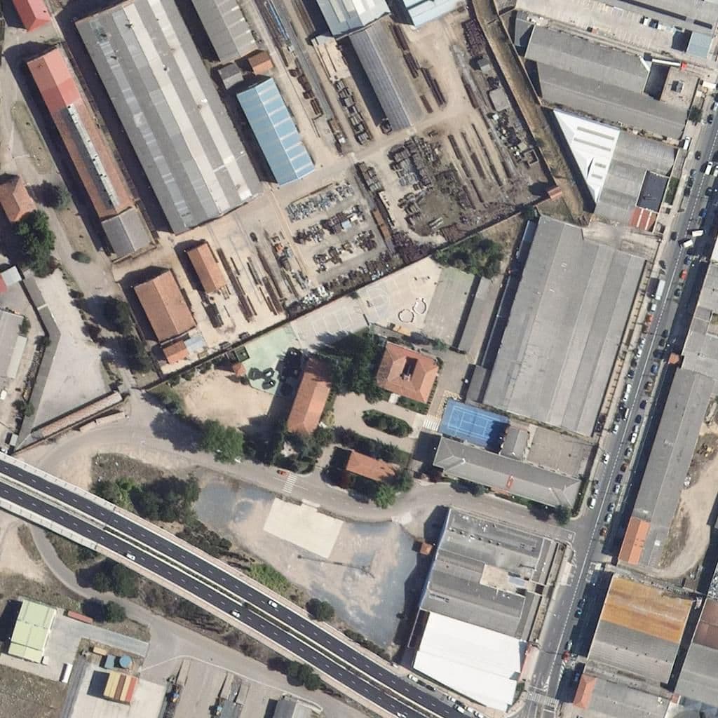 Aerial view of the grounds of International English School Of Valladolid