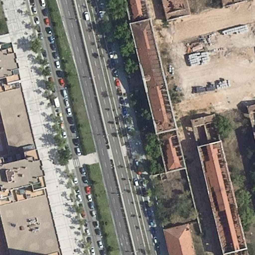 Aerial view of the grounds of School Of Design