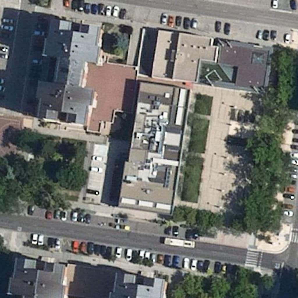 Aerial view of the grounds of Cámara De Comercio De Valladolid Fp