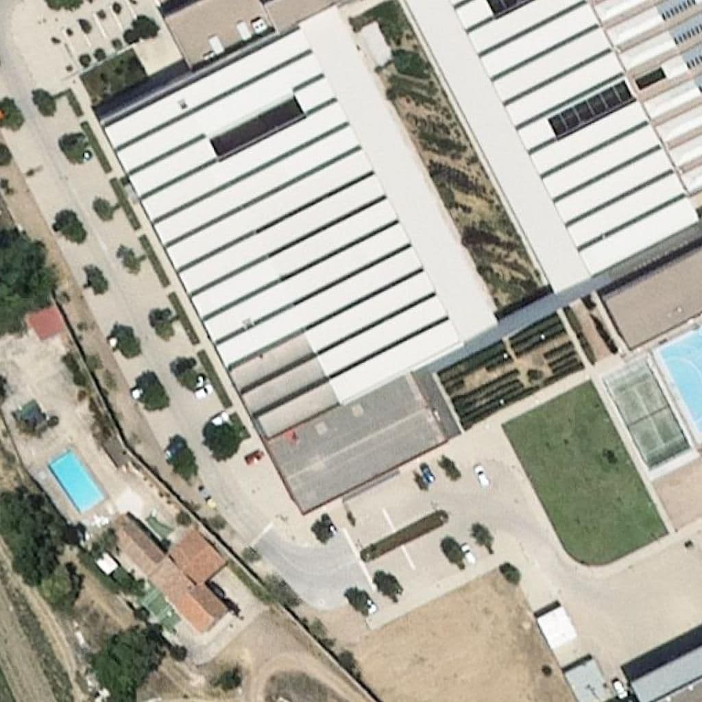 Aerial view of the grounds of Centro Tecnológico De Cereales De Castilla Y León