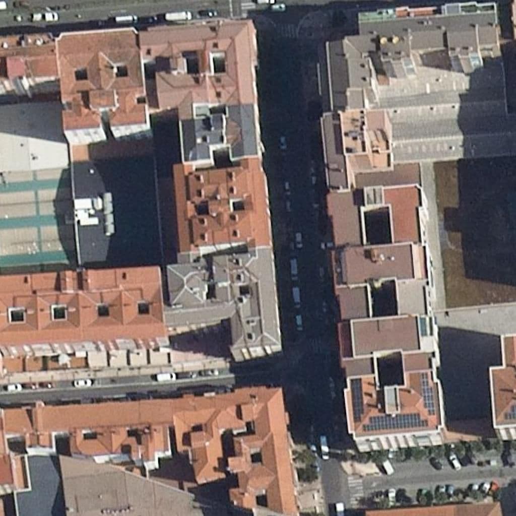 Aerial view of the grounds of Gregorio Fernández