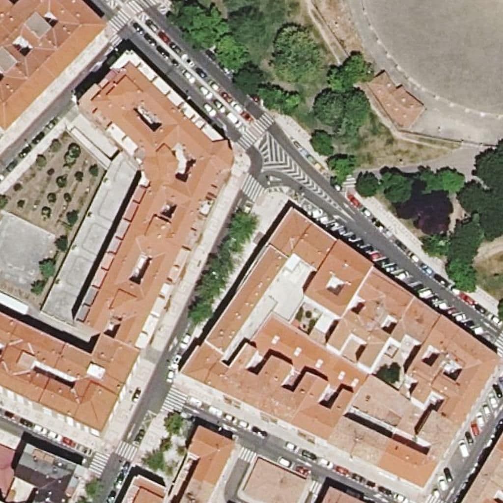 Aerial view of the grounds of Instituto De Enseñanzas Aplicadas