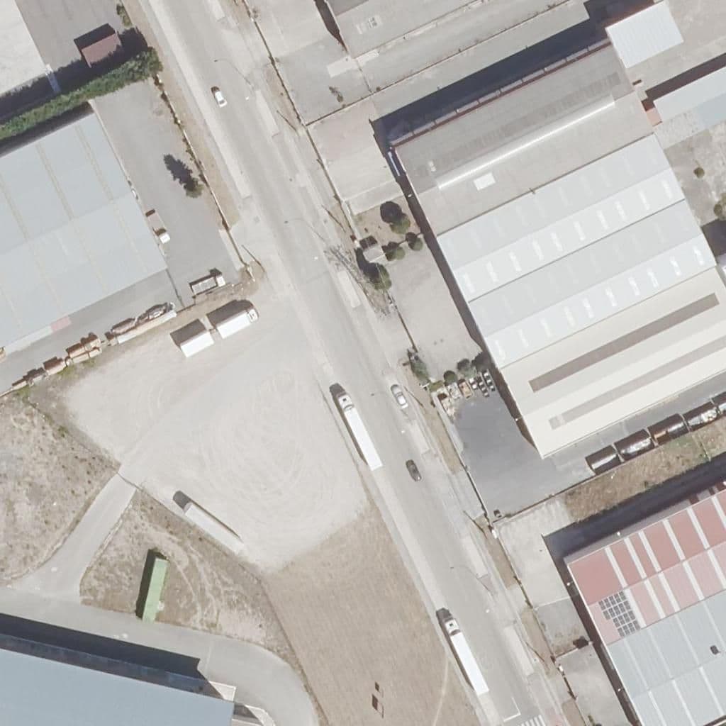 Aerial view of the grounds of Instituto Técnico Industrial De Miranda