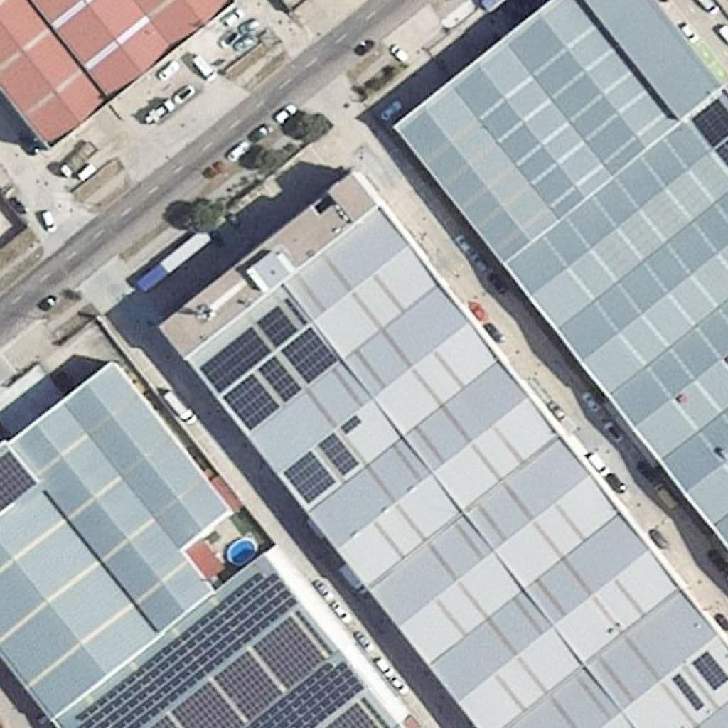 Aerial view of the grounds of Lyceum