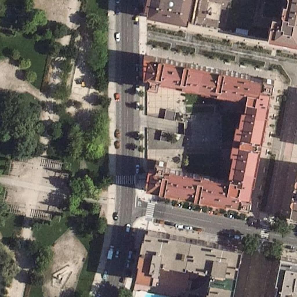 Aerial view of the grounds of El Principito