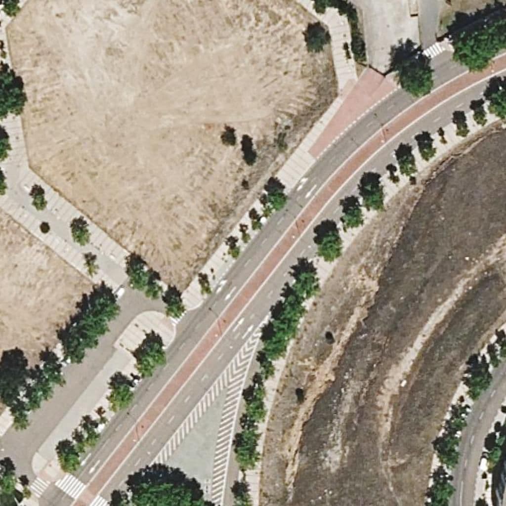 Aerial view of the grounds of El Zurguén