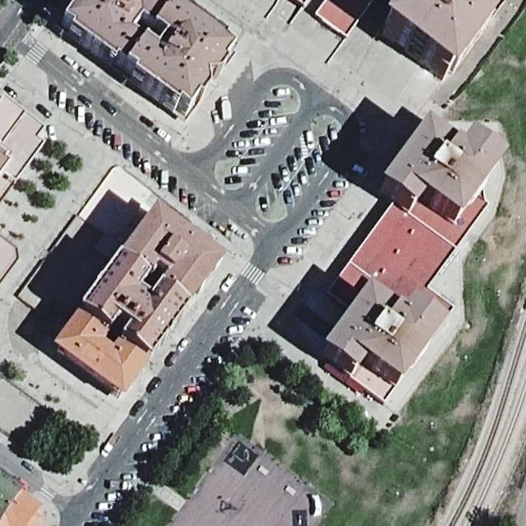 Вид сверху на территорию школы «La Asunción»