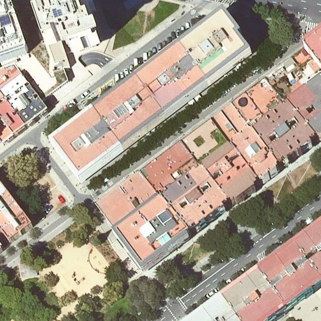 Aerial view of the grounds of Lua - Cascavell