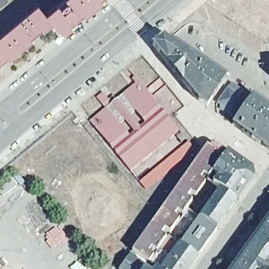 Aerial view of the grounds of La Guiana