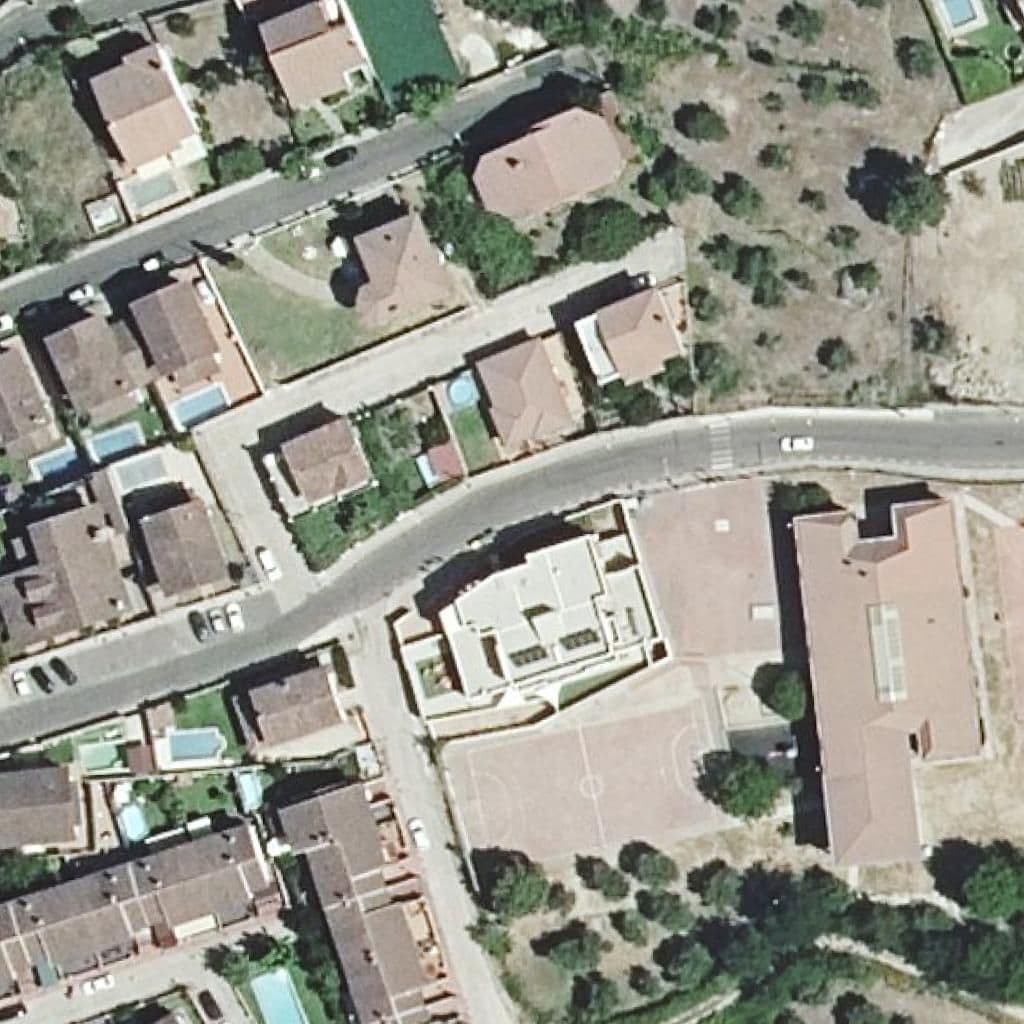 Aerial view of the grounds of La Luciérnaga