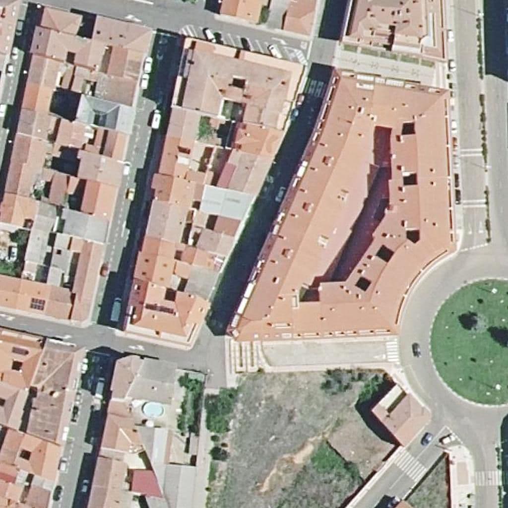 Aerial view of the grounds of La Veguilla