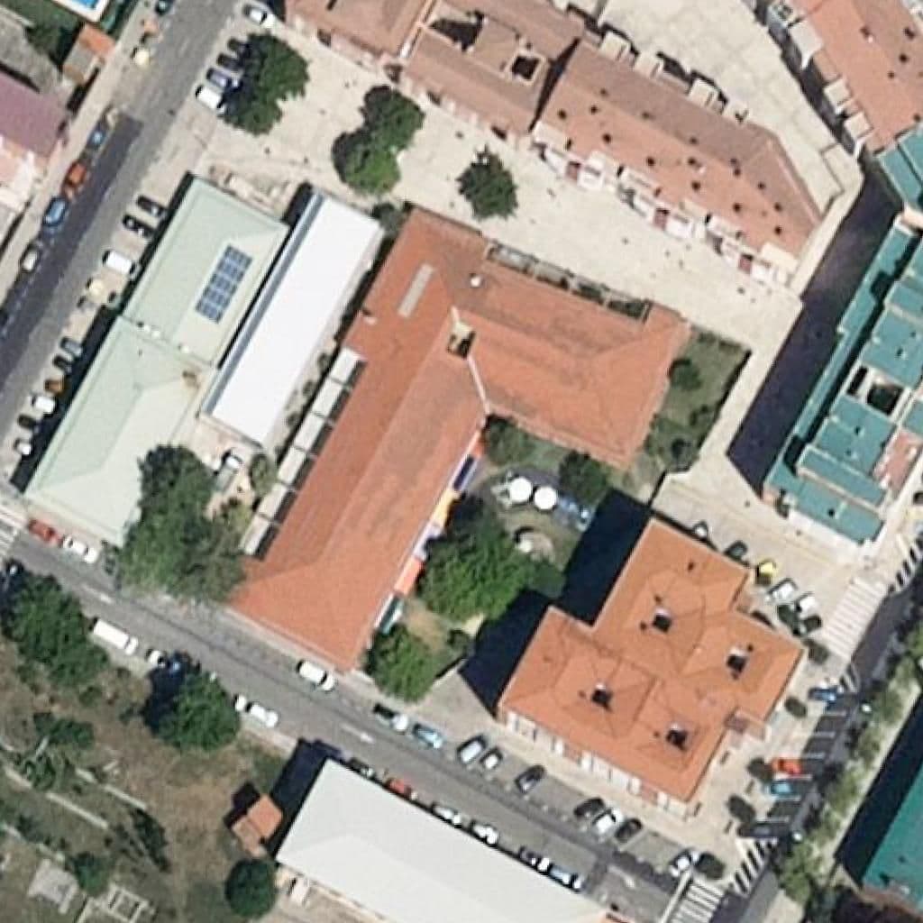 Aerial view of the grounds of Miguel De Unamuno