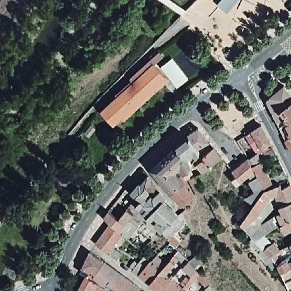 Вид сверху на территорию школы «San Pedro»